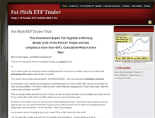 Tablet Screenshot of fat-pitch-etf-trader.com